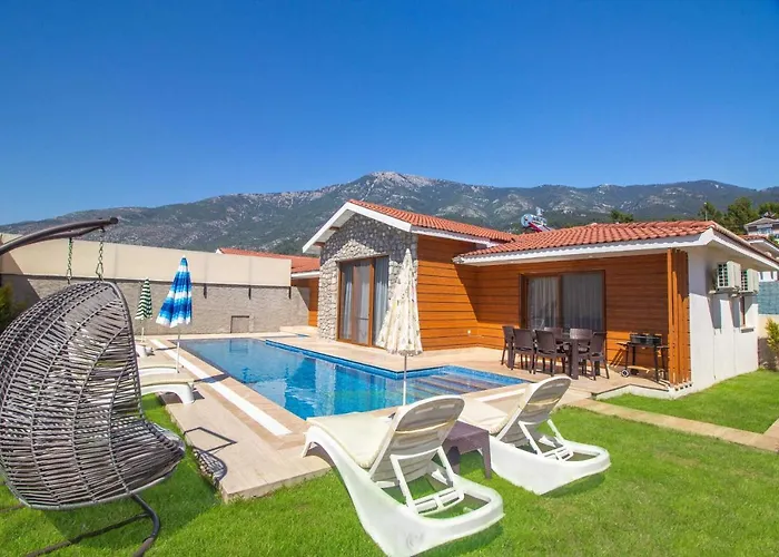 Tlos Yali 3+1 Villa, Oezel Havuzlu, Vila Fethiye